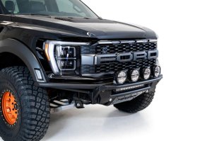 Ford F-150 Raptor Front Bumper - Addictive Desert Designs - ADD Pro Bolt-On - Hammer Black - `21-`22 Ford F-150 Raptor Front Bumper - Addictive Desert Designs - ADD Pro Bolt-On - Hammer Black - `21-`22